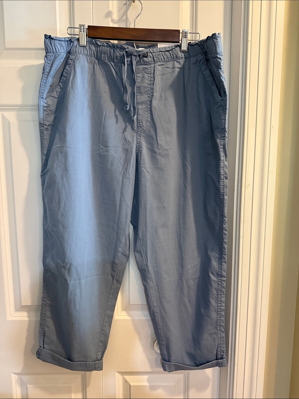 Sonoma Light Blue Women’s Drawstring Chinos